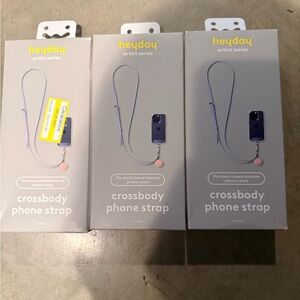 3 Heyday Crossbody Phone Straps